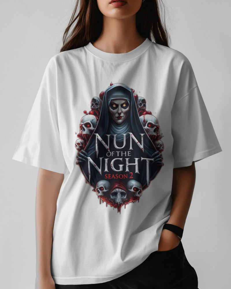 NUN OF THE NIGHT TSHIRT – BUZZTEX MERCH